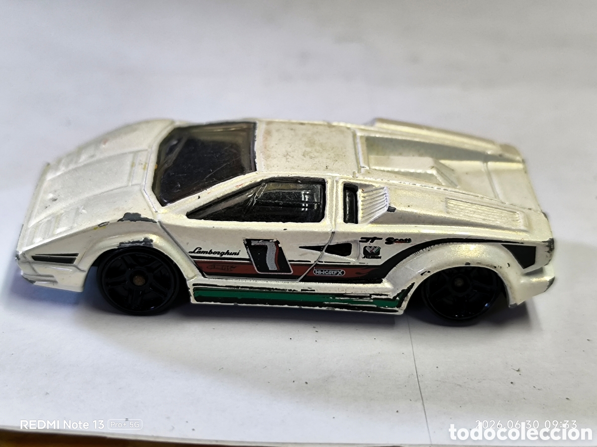 Carros em escala Hot Wheels: Coun tach 1997 hotwheels