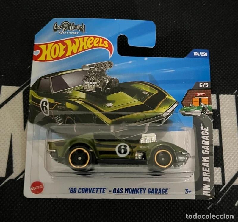 Coches a escala Hot Wheels: 68 Corvette Gas Monkey Garage Hot Wheels