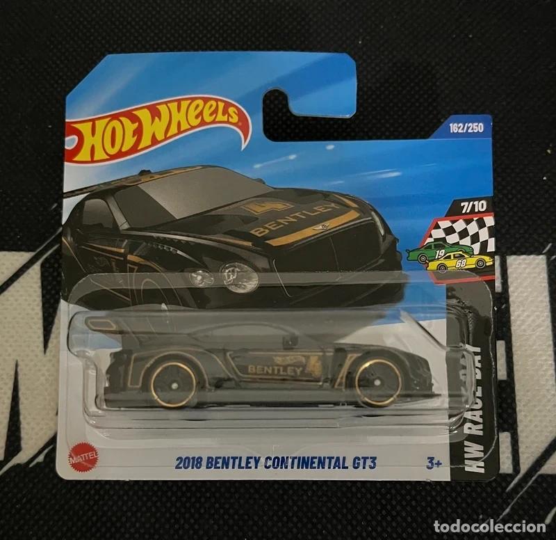 Coches a escala Hot Wheels: 2018 Bentley Continental GT3 Hot Wheels