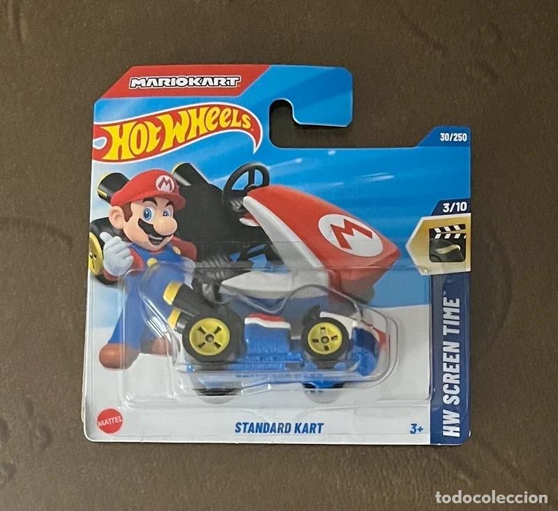 Carros em escala Hot Wheels: Standard Kart Mario Kart Nintendo Hot Wheels