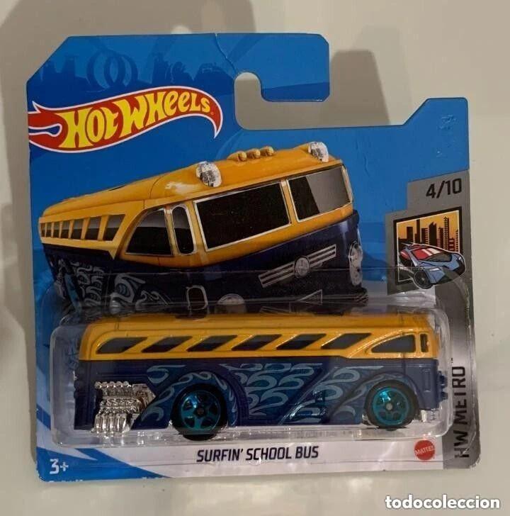 Voitures miniatures Hot Wheels: Surfin' School Bus Hot Wheels