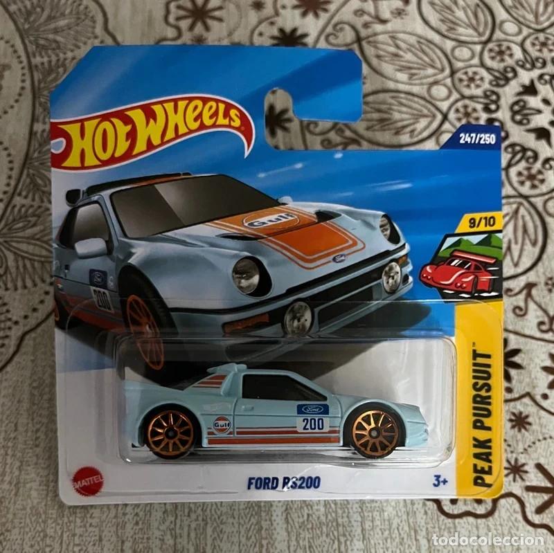 Coches a escala Hot Wheels: Ford RS200 Hot Wheels