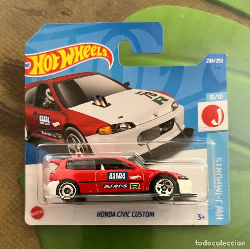 Auto in scala Hot Wheels: Honda Civic Custom Hot Wheels
