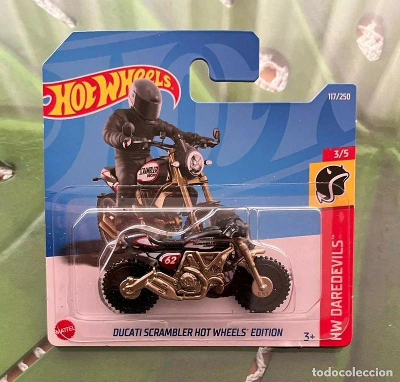 Coches a escala Hot Wheels: Ducati Scrambler Hot Wheels Edition