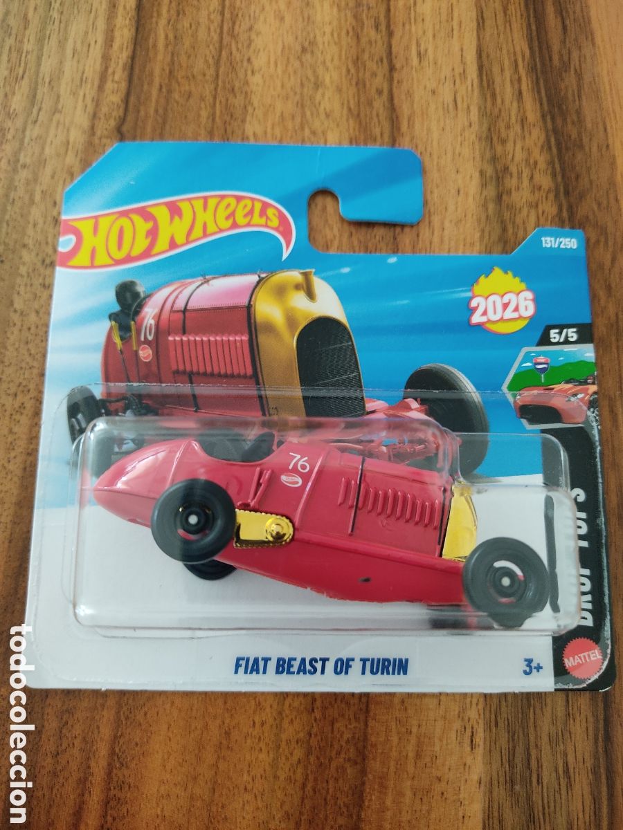 Carros em escala Hot Wheels: HOT WHEELS - FIAT BEAST OF TURIN - 131/250 - NUEVO MODELO 2026
