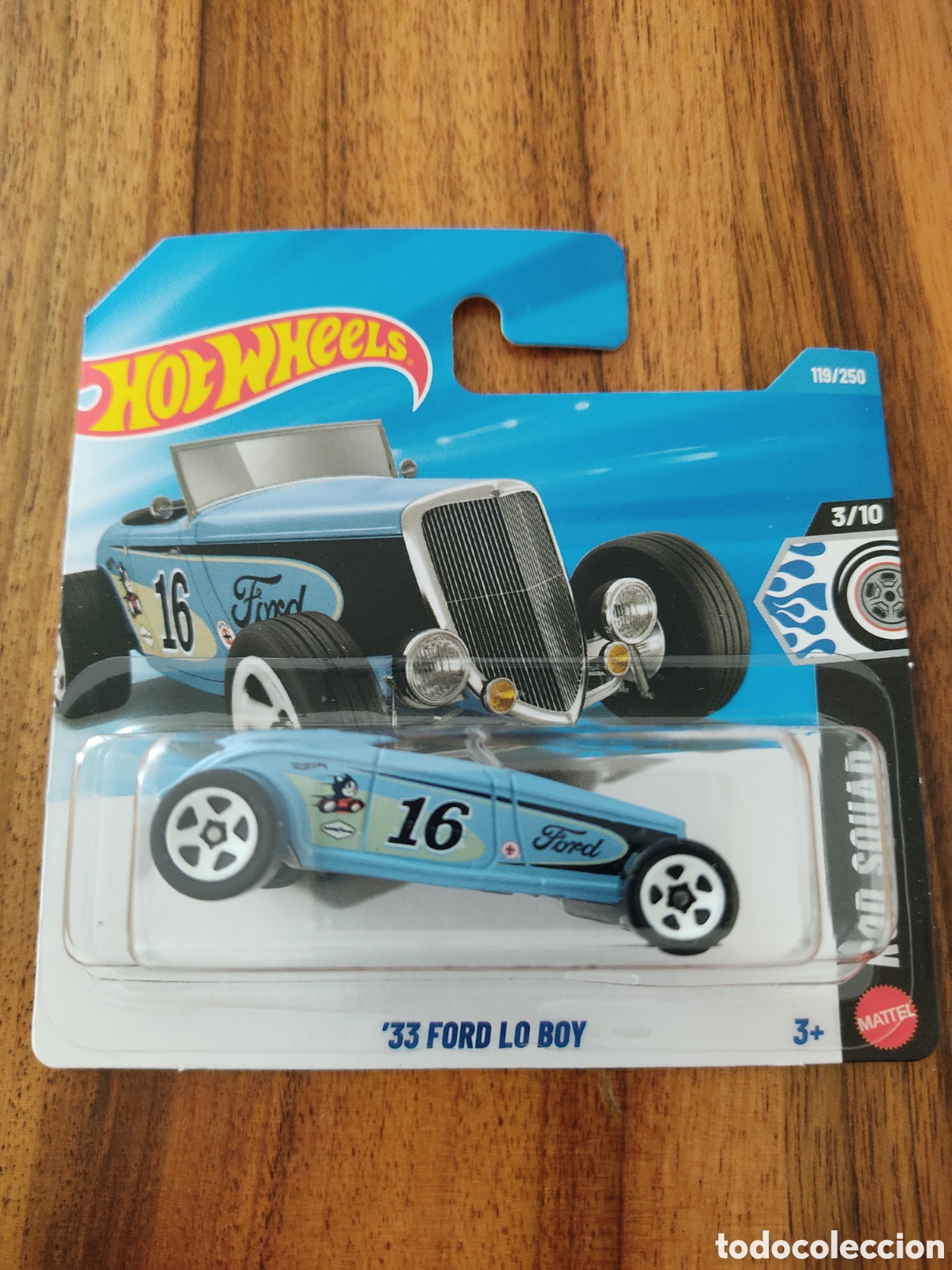 Carros em escala Hot Wheels: HOT WHEELS - 33 FORD LO BOY - 119/250