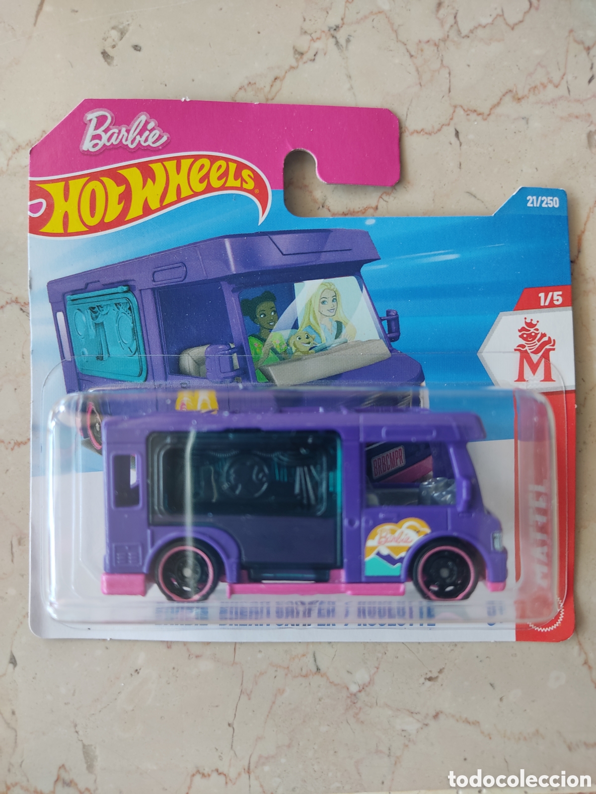 Coches a escala Hot Wheels: HOT WHEELS BARBIE DREAM CAMPER 21/250