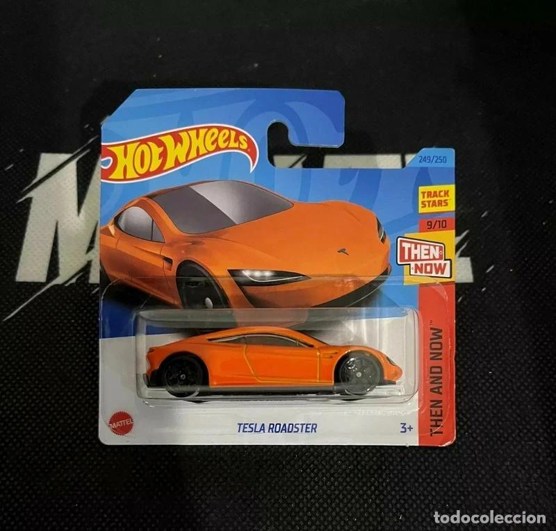 Coches a escala Hot Wheels: Tesla Roadster Hot Wheels