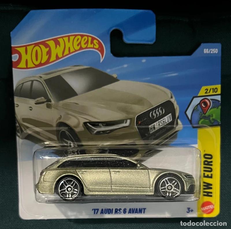 Coches a escala Hot Wheels: 17 Audi RS 6 Avant Hot Wheels