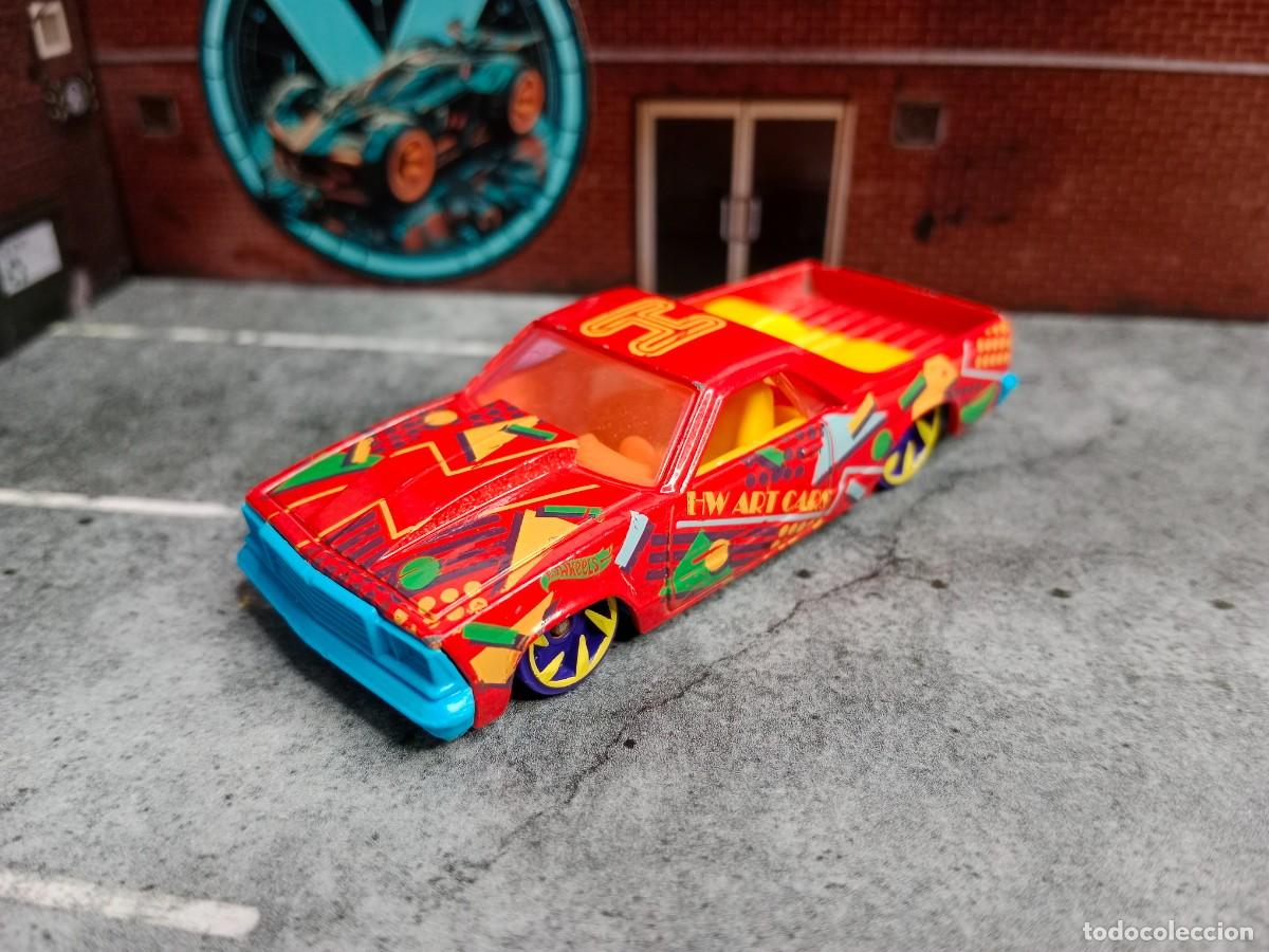 Coches a escala Hot Wheels: Chevy El Camino '80 Hot Wheels 2021 HW Art Cars Mattel