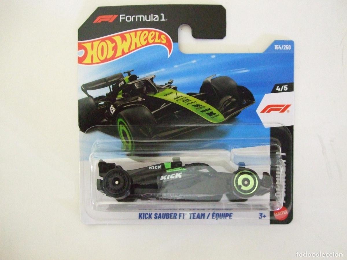 Auto in scala Hot Wheels: KICK SAUBER F1 TEAM / EQUIPE - HOT WHEELS MATTEL FORMULA 1 4/5 2025 1:64 CAR COCHE RACING