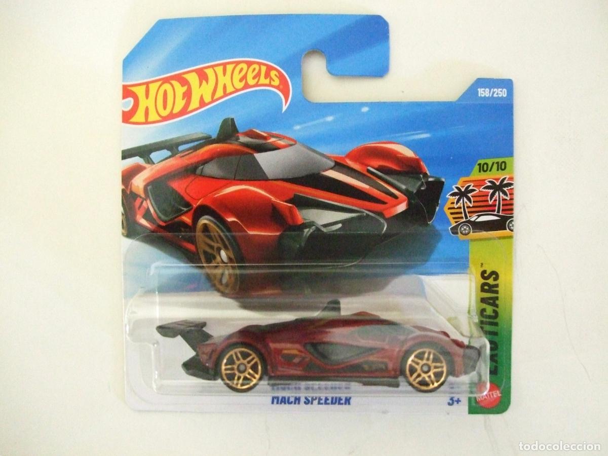 Auto in scala Hot Wheels: MACH SPEEDER - HOT WHEELS MATTEL EXOTICARS 10/10 2026 1:64 CAR COCHE EXOTIC CARS