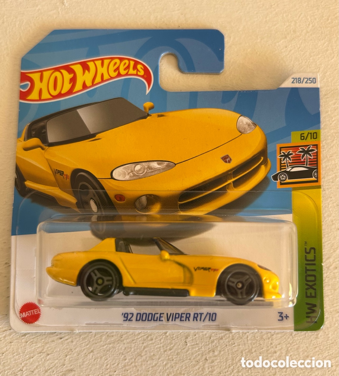 Coches a escala Hot Wheels: Hot wheels - '92 DODGE VIPER RT/10