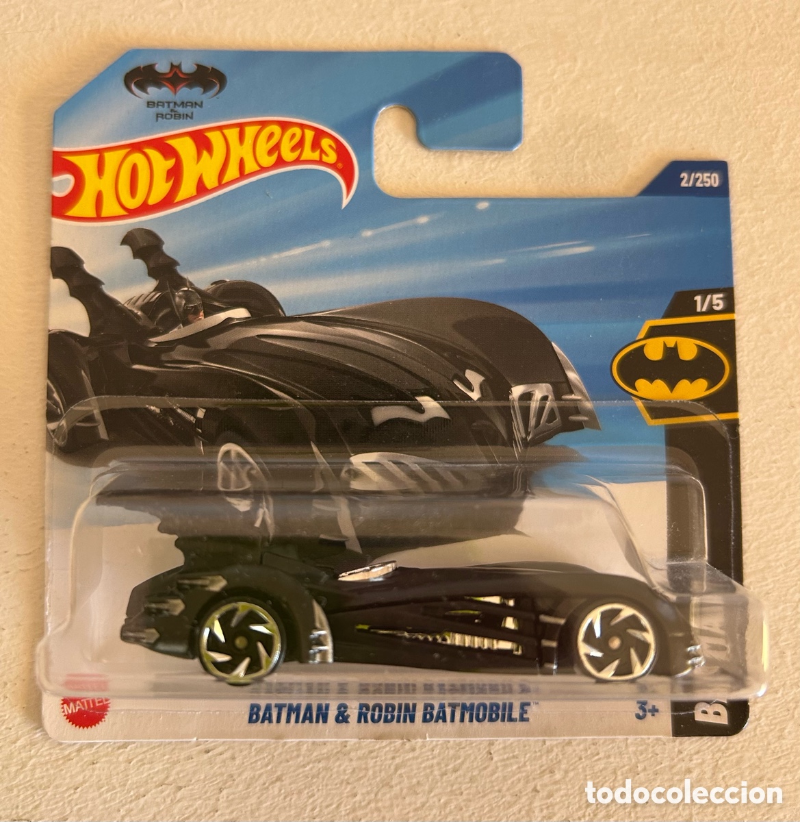 Coches a escala Hot Wheels: Hot wheels - BATMAN & ROBIN BATMOBILE