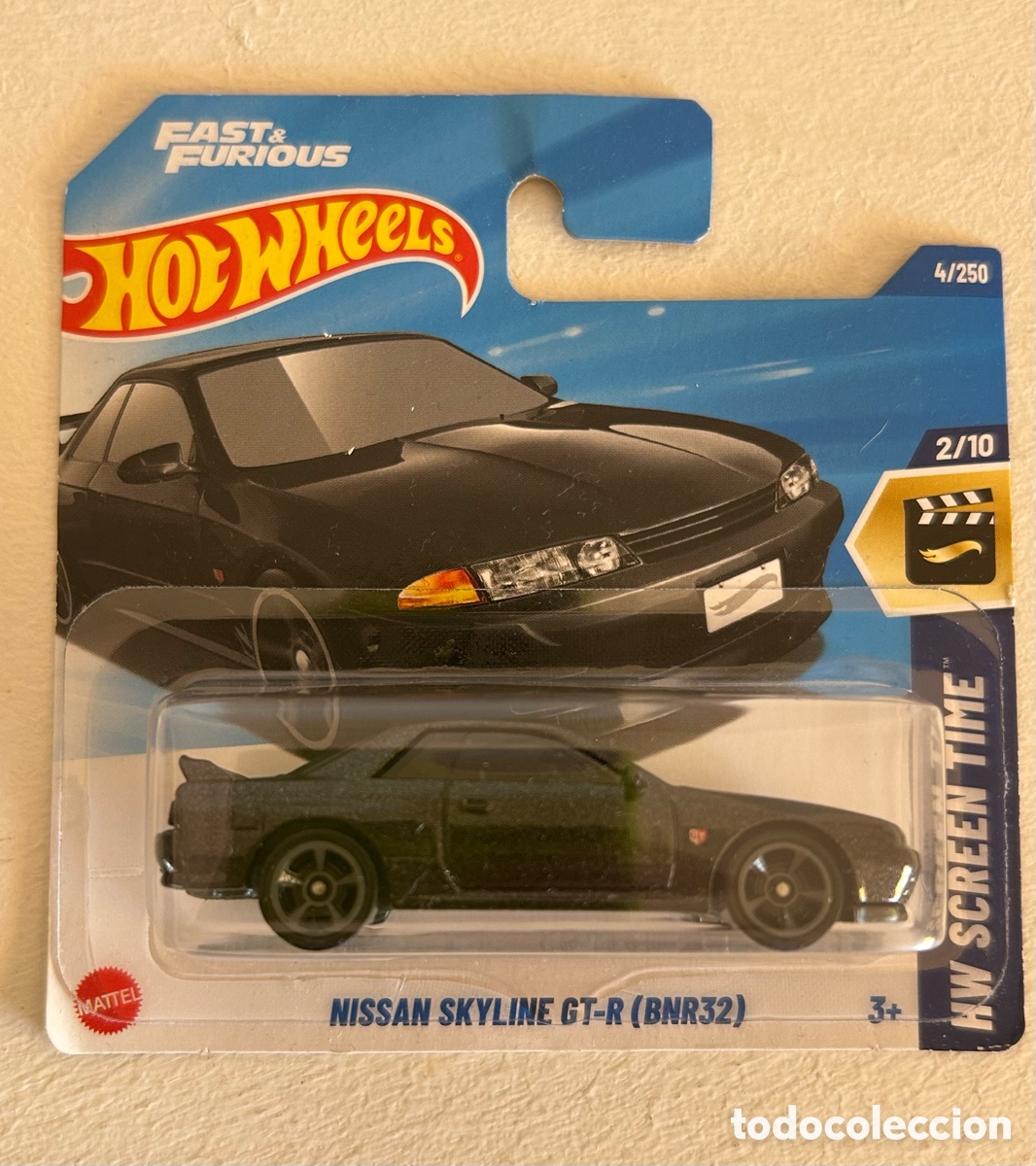 Coches a escala Hot Wheels: Hot wheels - NISSAN SKYLINE GT-R (BNR32)