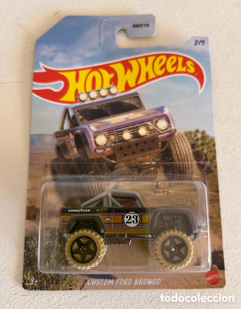 Coches a escala Hot Wheels: Hot wheels - CUSTOM FORD BRONCO
