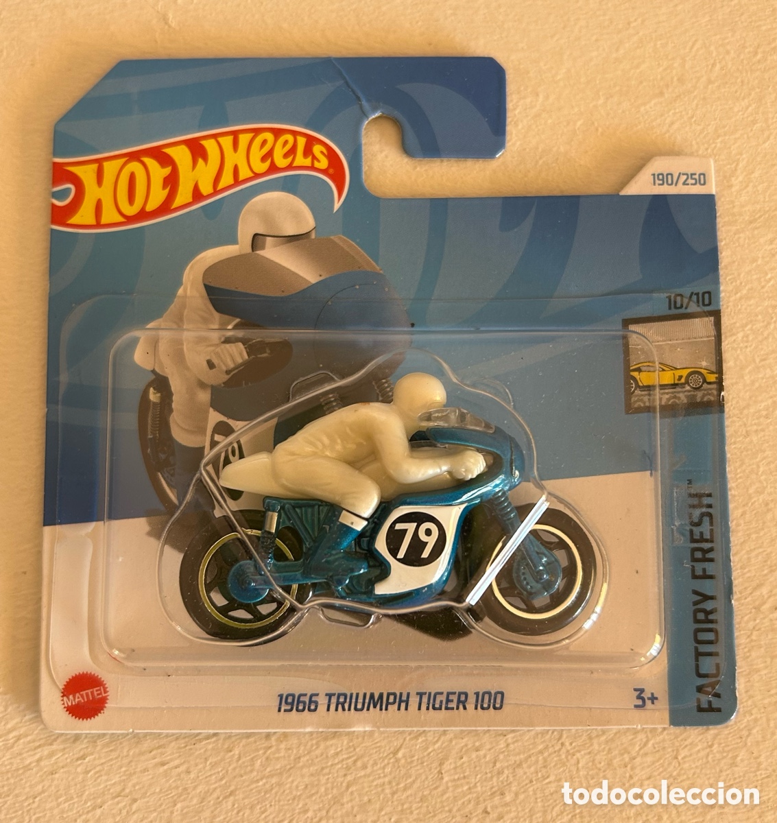 Coches a escala Hot Wheels: Hot wheels - 1966 TRIUMPH TIGER 100