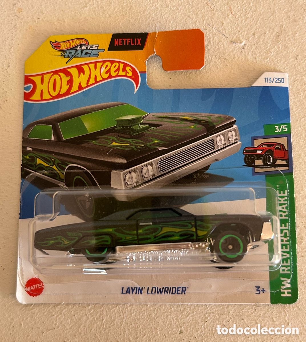 Coches a escala Hot Wheels: Hot wheels - LAYIN' LOWRIDER