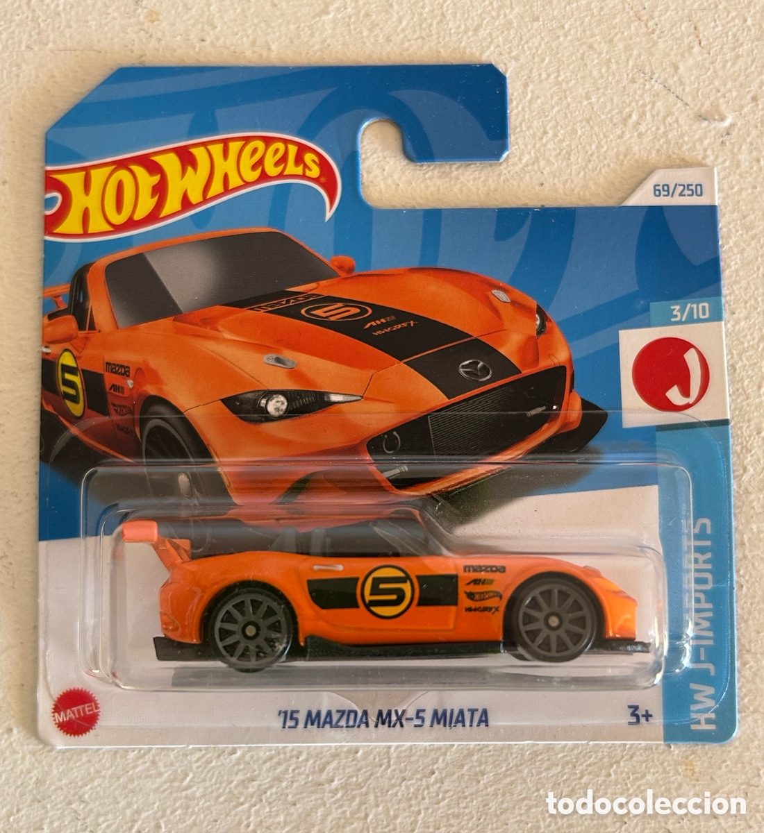 Coches a escala Hot Wheels: Hot wheels - 15 MAZDA MX-5 MIATA