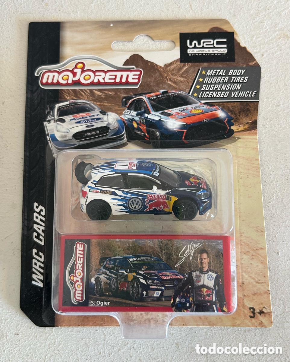 Coches a escala Hot Wheels: Majorette - VOLKSWAGEN POLO R WRC
