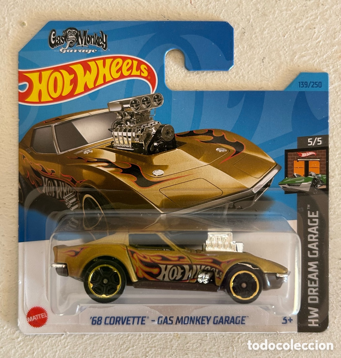 Coches a escala Hot Wheels: Hot wheels - '68 CORVETTE&reg; - GAS MONKEY GARAGE&trade;