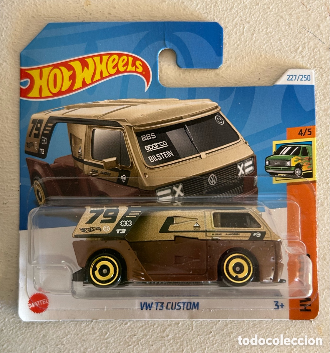 Coches a escala Hot Wheels: Hot wheels - VW T3 CUSTOM