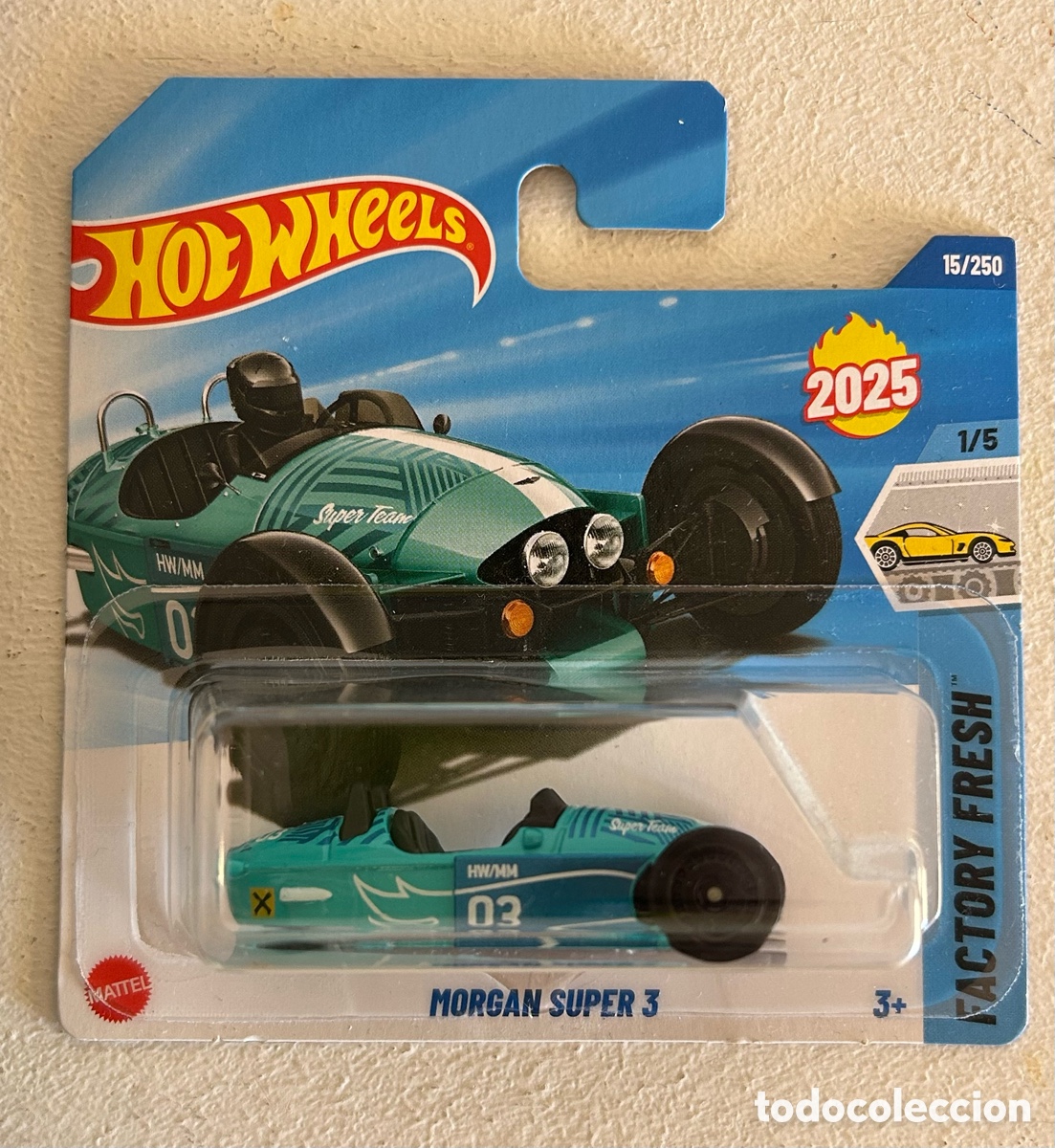 Coches a escala Hot Wheels: Hot wheels - MORGAN SUPER 3
