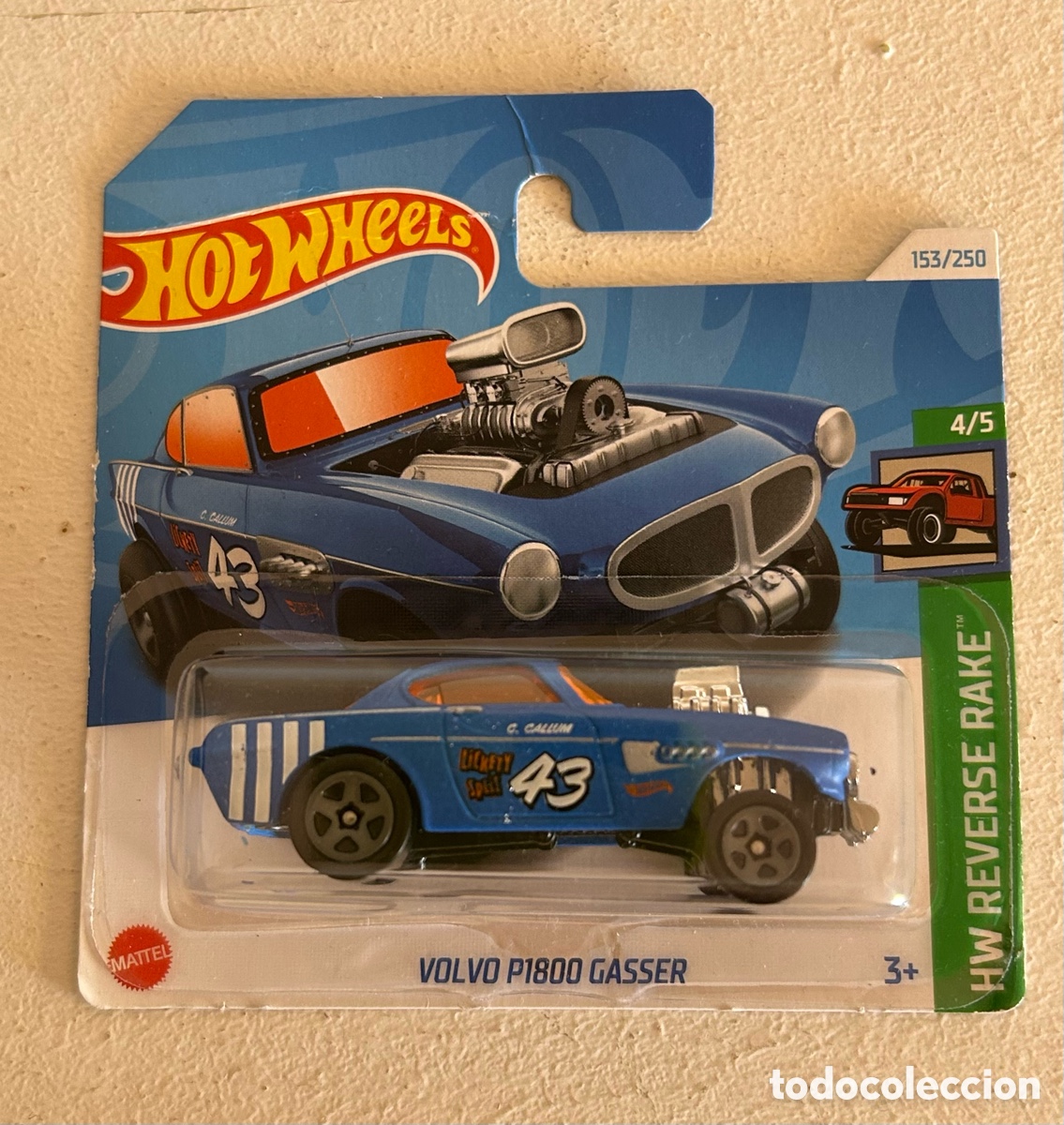 Coches a escala Hot Wheels: Hot wheels - VOLVO P1800 GASSER