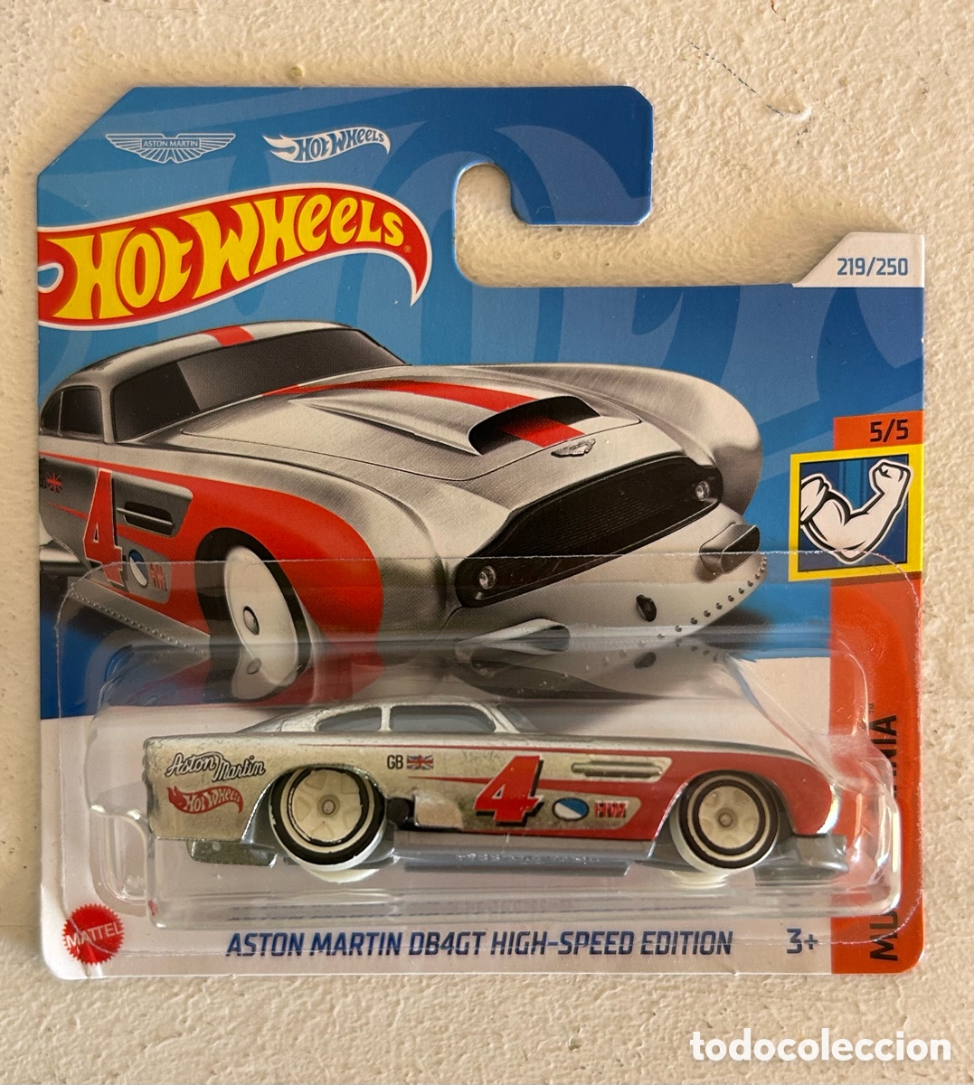 Coches a escala Hot Wheels: Hot wheels - ASTON MARTIN DB4GT HIGH-SPEED EDITION