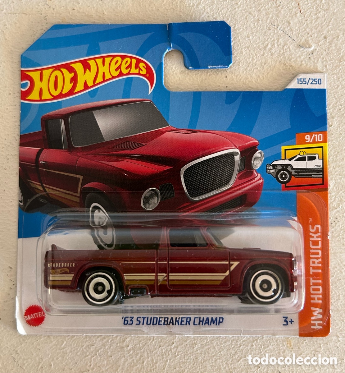Coches a escala Hot Wheels: Hot wheels - '63 STUDEBAKER CHAMP