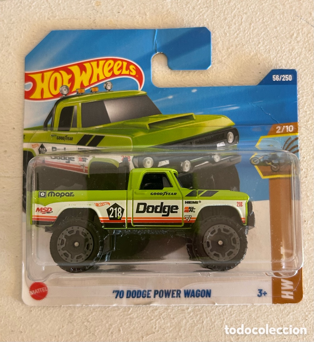 Coches a escala Hot Wheels: Hot wheels - *70 DODGE POWER WAGON