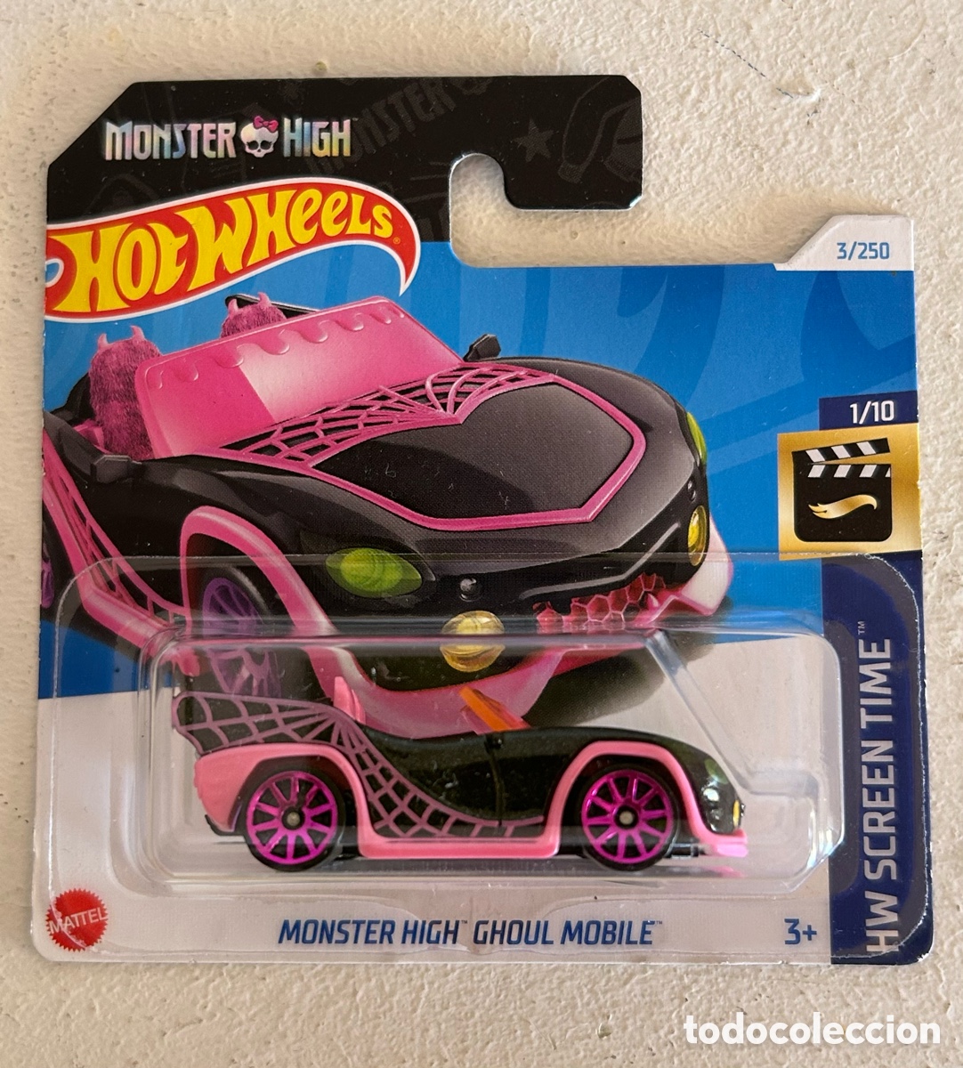 Coches a escala Hot Wheels: Hot wheels - MONSTER HIGH GHOUL MOBILE
