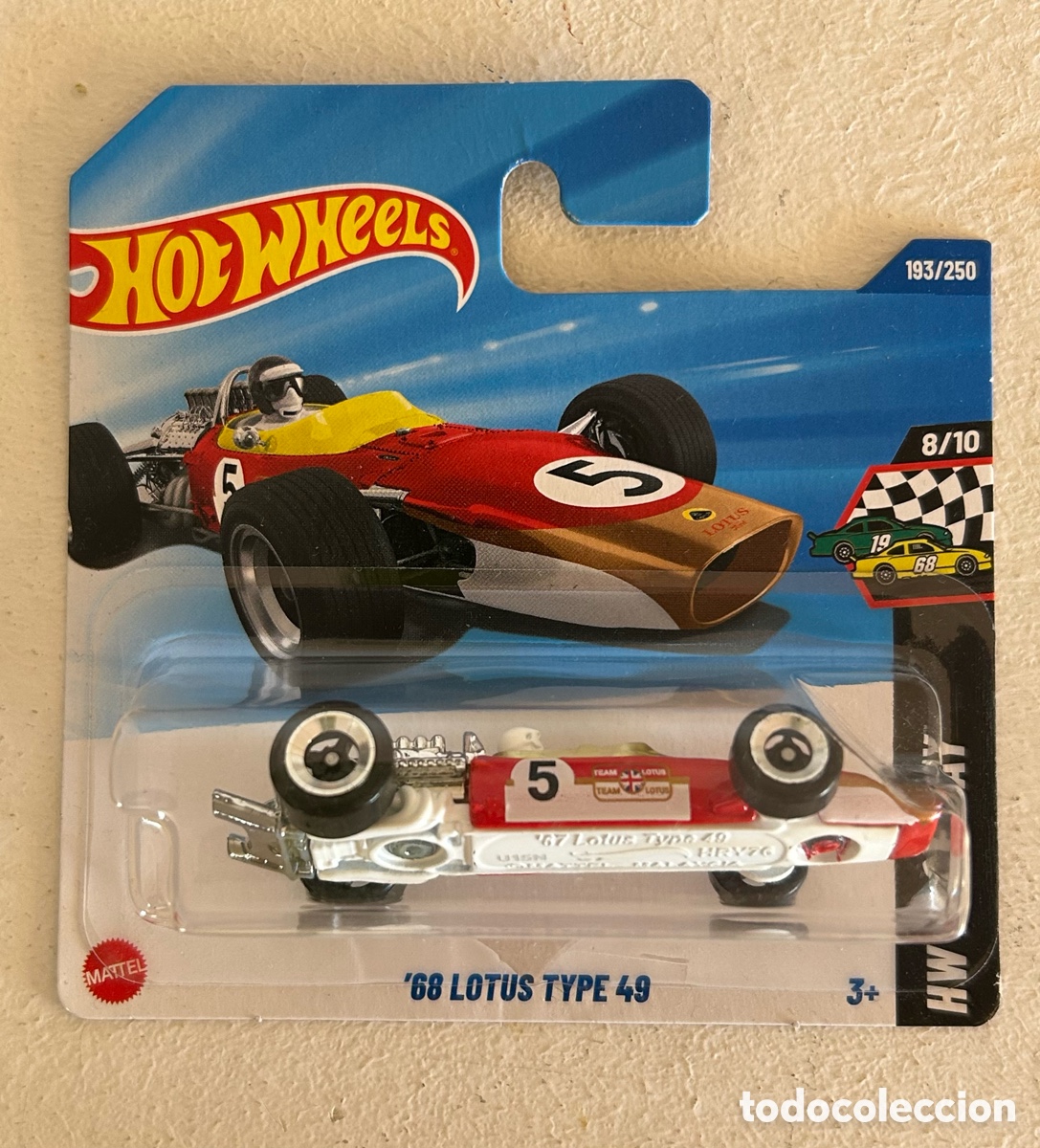 Coches a escala Hot Wheels: Hot wheels - *68 LOTUS TYPE 49