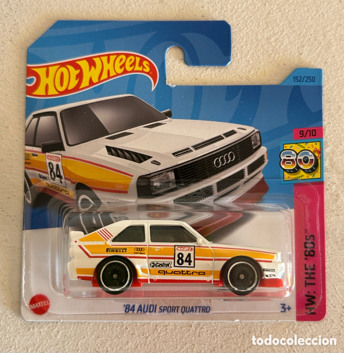 Coches a escala Hot Wheels: Hot wheels - '84 AUDI SPORT QUATTRO