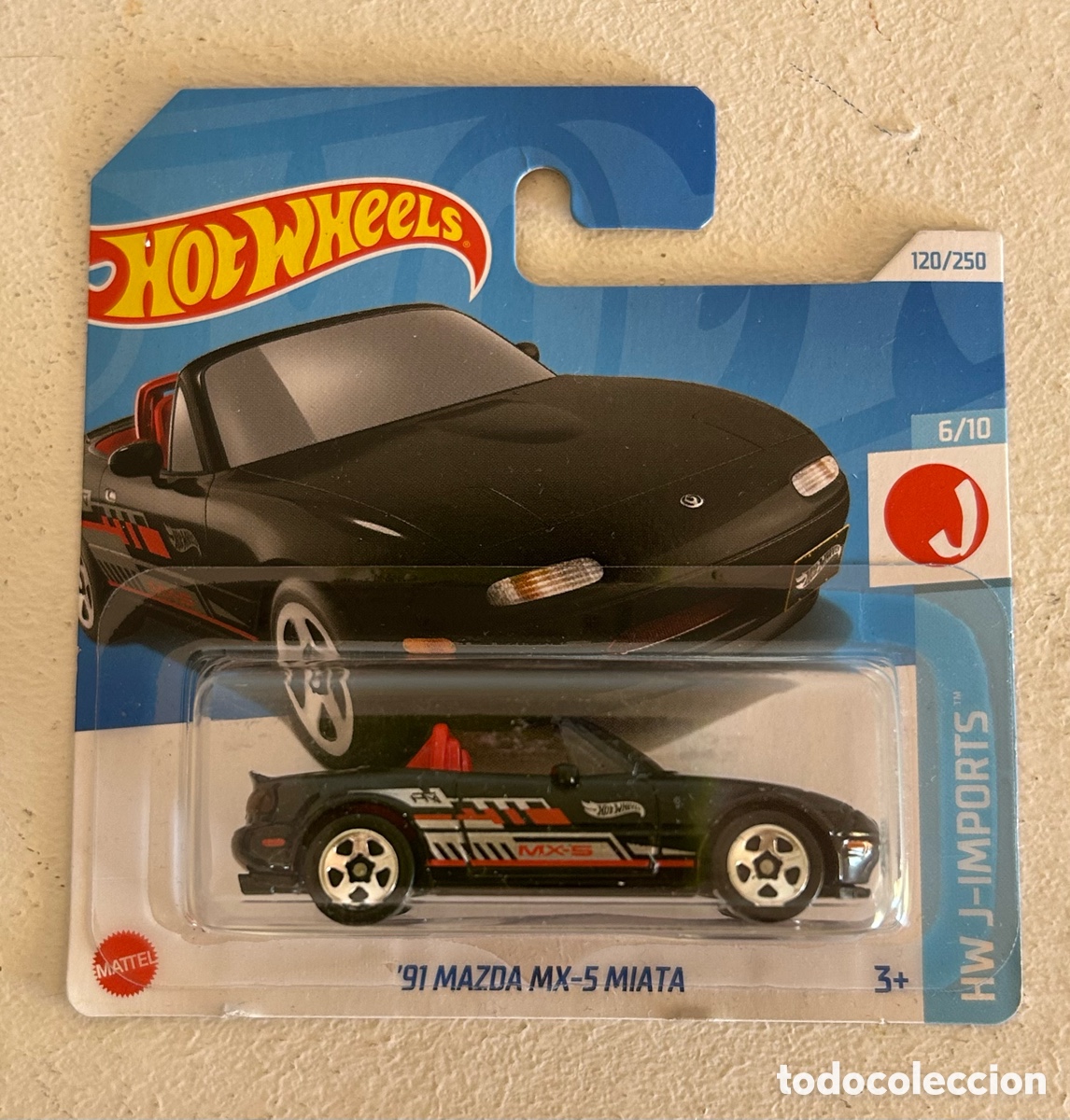 Coches a escala Hot Wheels: Hot wheels - '91 MAZDA MX-5 MIATA