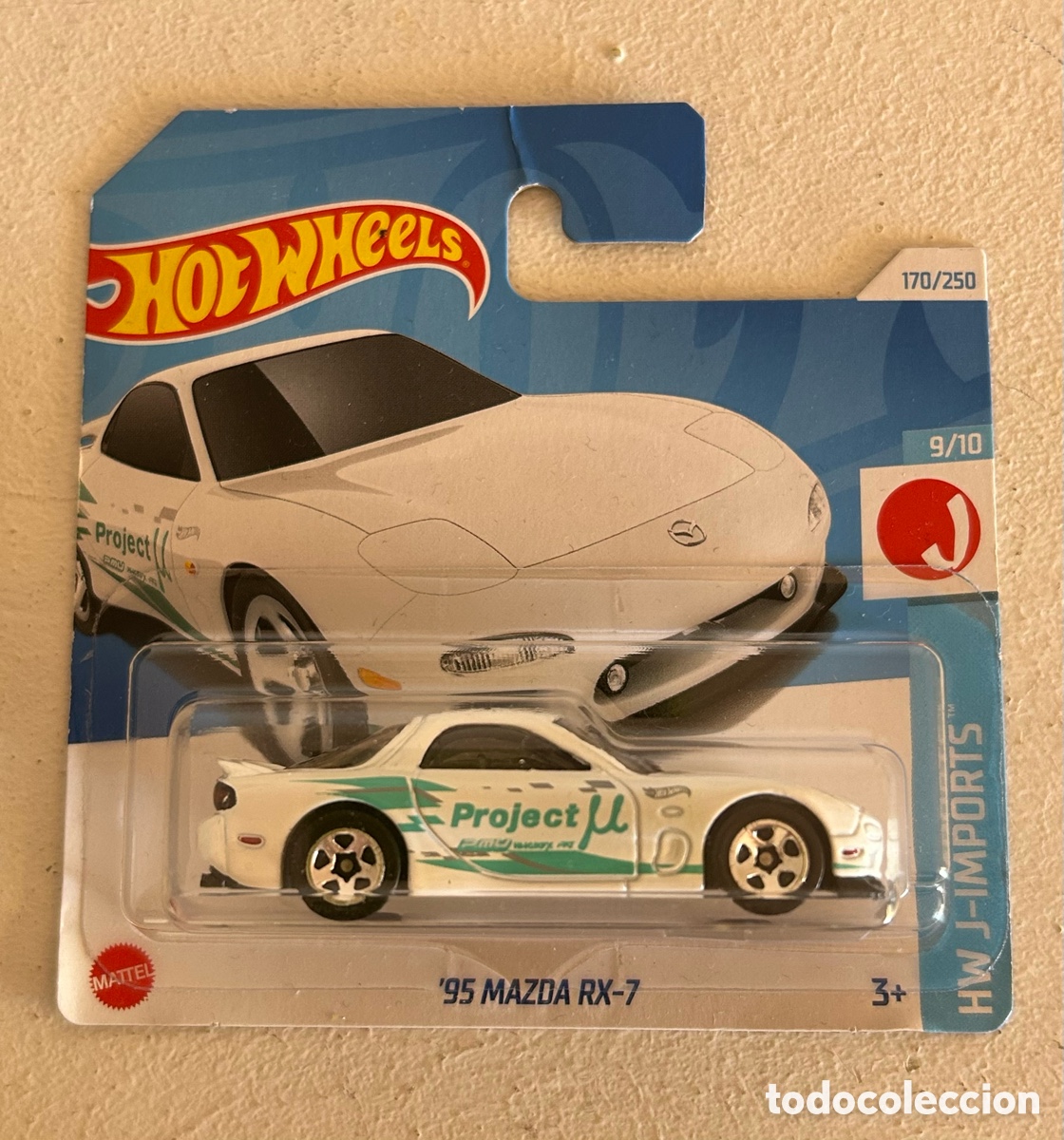 Coches a escala Hot Wheels: Hot wheels - '91 MAZDA RX-5 MIATA