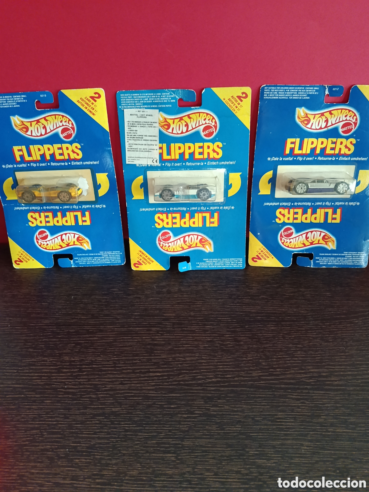 Coches a escala Hot Wheels: Lote de tres coches Hot wheels