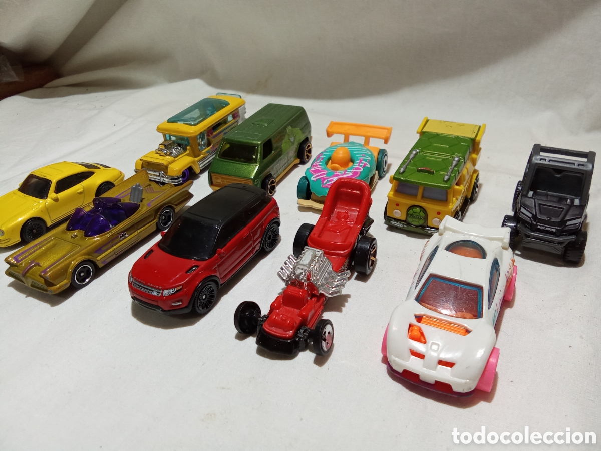 Voitures miniatures Hot Wheels: LOTE 4, 10 COCHES DE HOTWHEELS