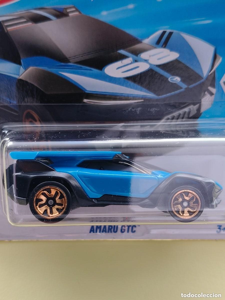 Model cars Hot Wheels: Hot Wheels Amaru GTC Azul y Negro TH (LIama)
