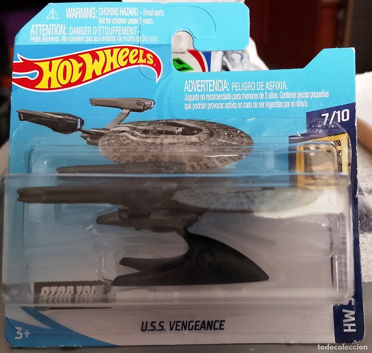 Coches a escala Hot Wheels: STAR TREK - U.S.S VENGANCE HOT WHEELS 2019
