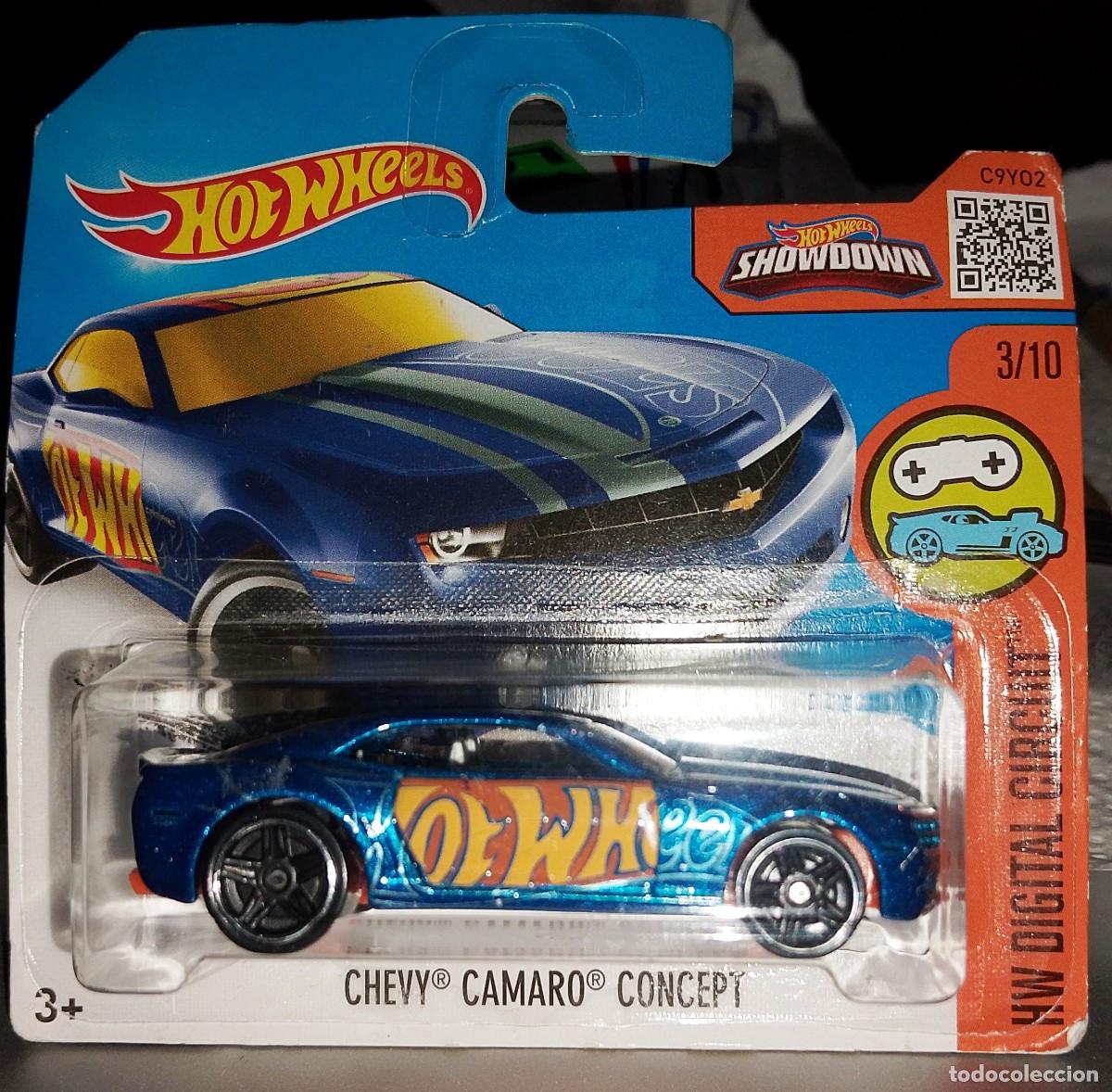 Coches a escala Hot Wheels: Chevy Camaro Concept - Hot wheels 2016