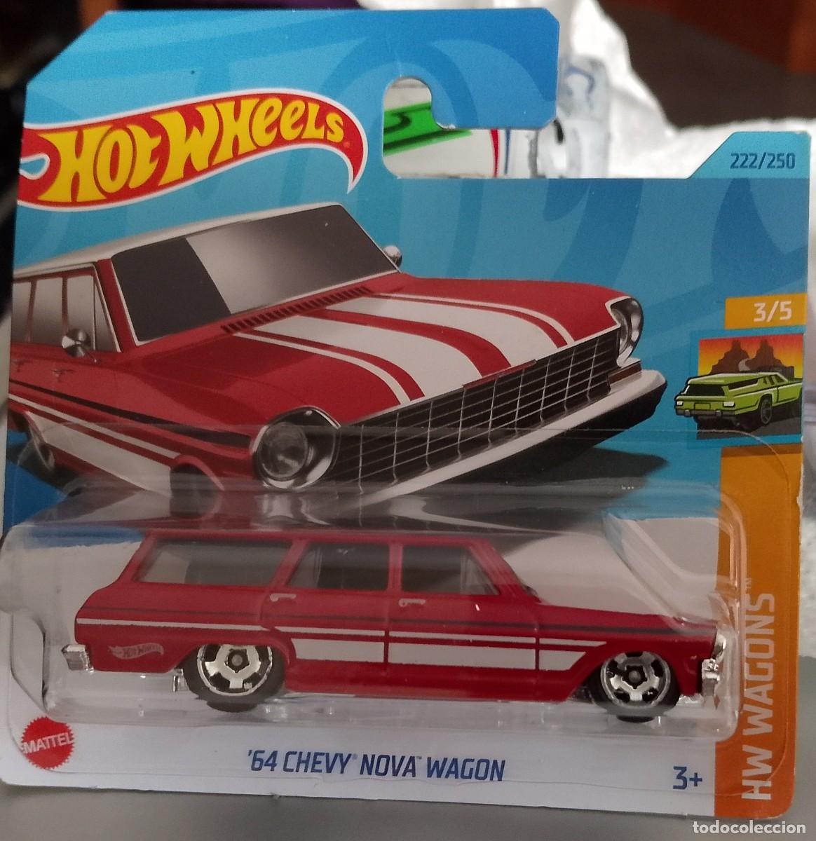 Coches a escala Hot Wheels: Chevy Nova wagon 1964 - Hot wheels 2023