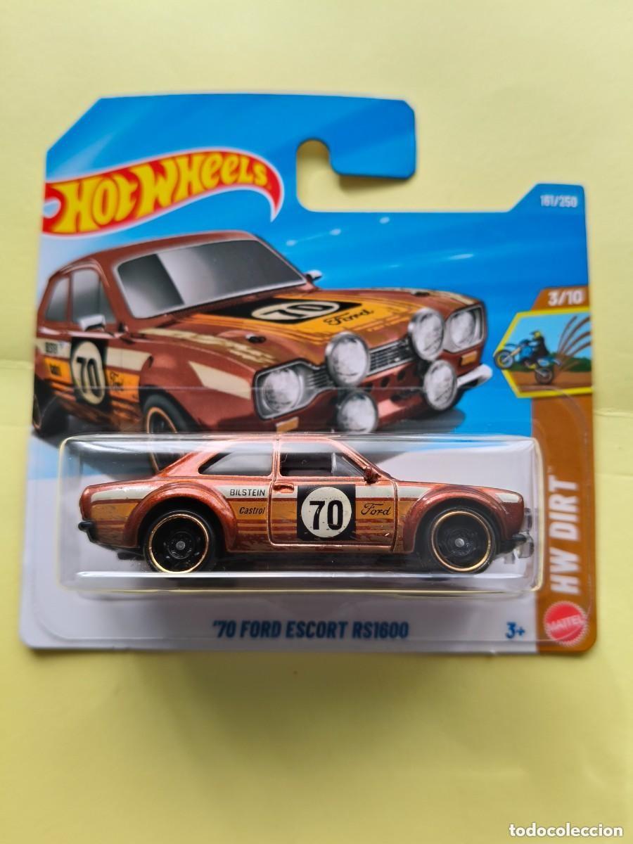 Carros em escala Hot Wheels: HOT WHEELS 2026 161/250 - &acute;70 FORD ESCORT RS1600 RS - ESCALA 1/64 (4)