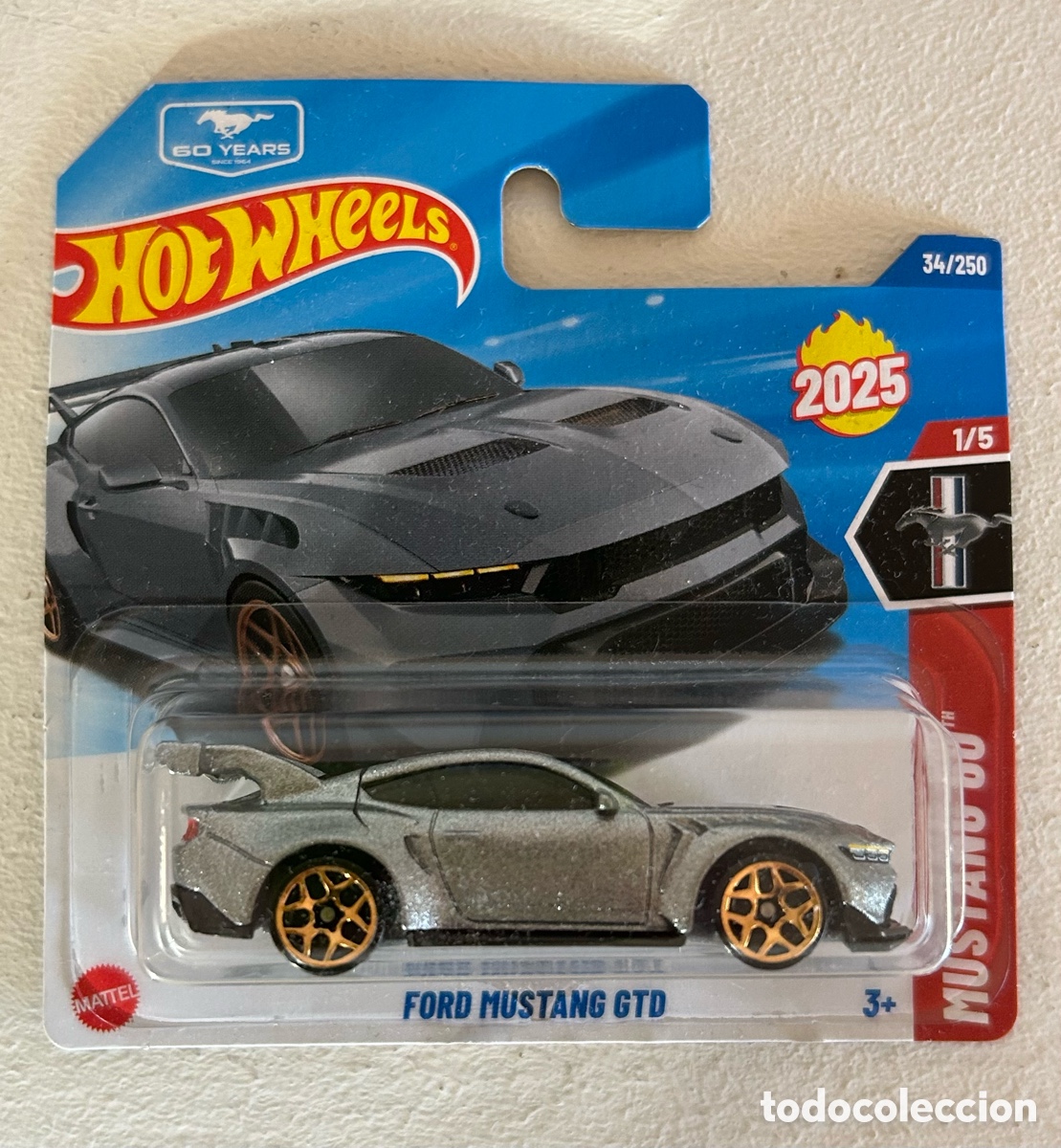 Coches a escala Hot Wheels: Hot wheels - FORD MUSTANG GTD