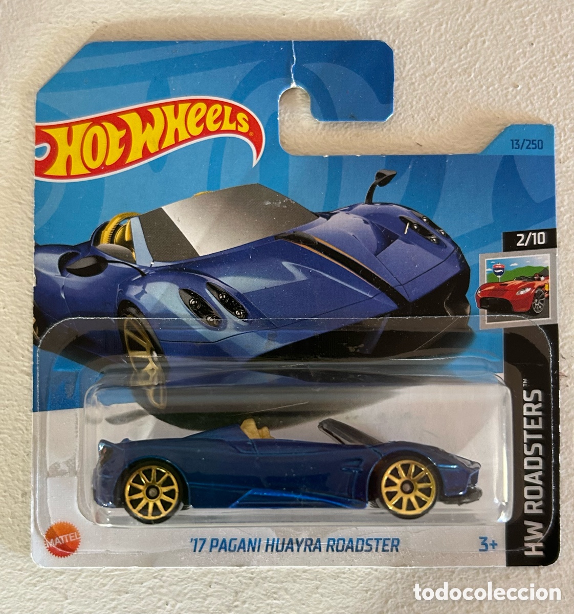 Coches a escala Hot Wheels: Hot wheels - '17 PAGANI HUAYRA ROADSTER