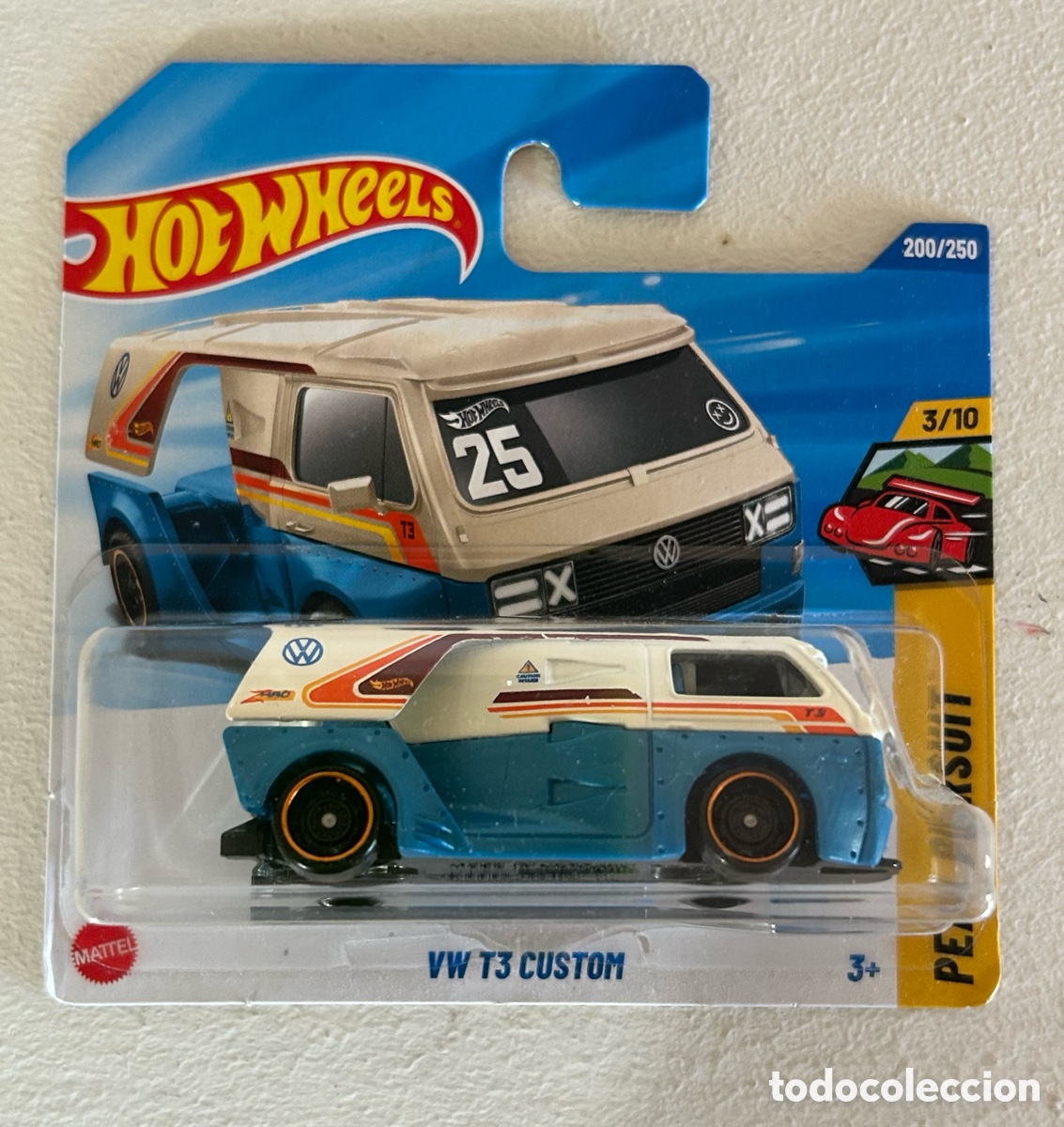 Coches a escala Hot Wheels: Hot wheels - VW T3 CUSTOM