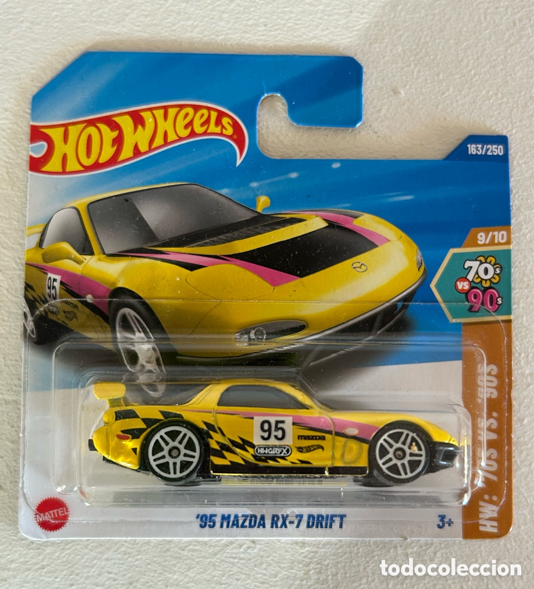 Coches a escala Hot Wheels: Hot wheels - *95 MAZDA RX-7 DRIFT
