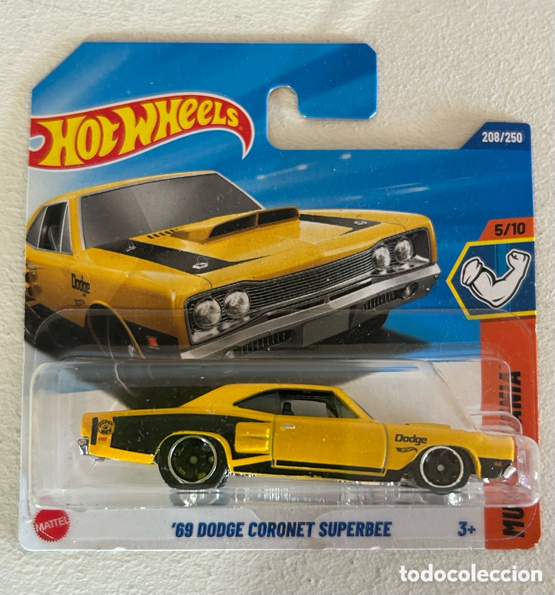 Coches a escala Hot Wheels: Hot wheels - '69 DODGE CORONET SUPERBEE