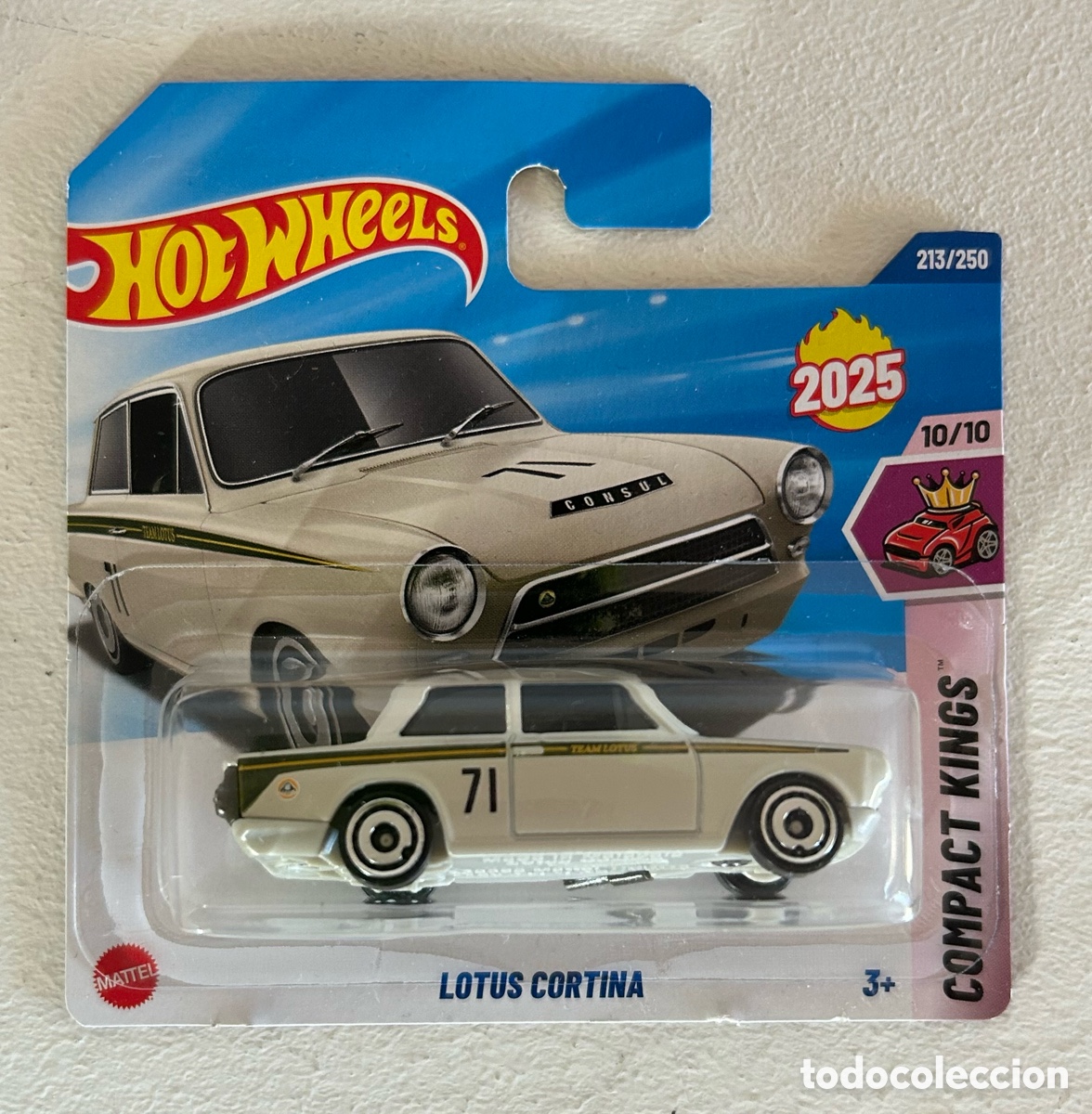 Coches a escala Hot Wheels: Hot wheels - LOTUS CORTINA