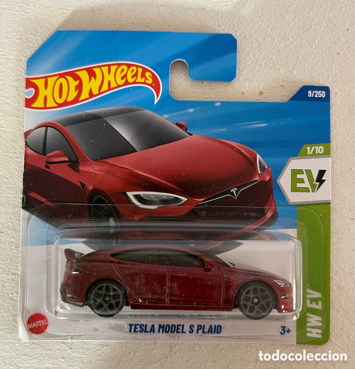 Coches a escala Hot Wheels: Hot wheels - TESLA MODEL S PLAID
